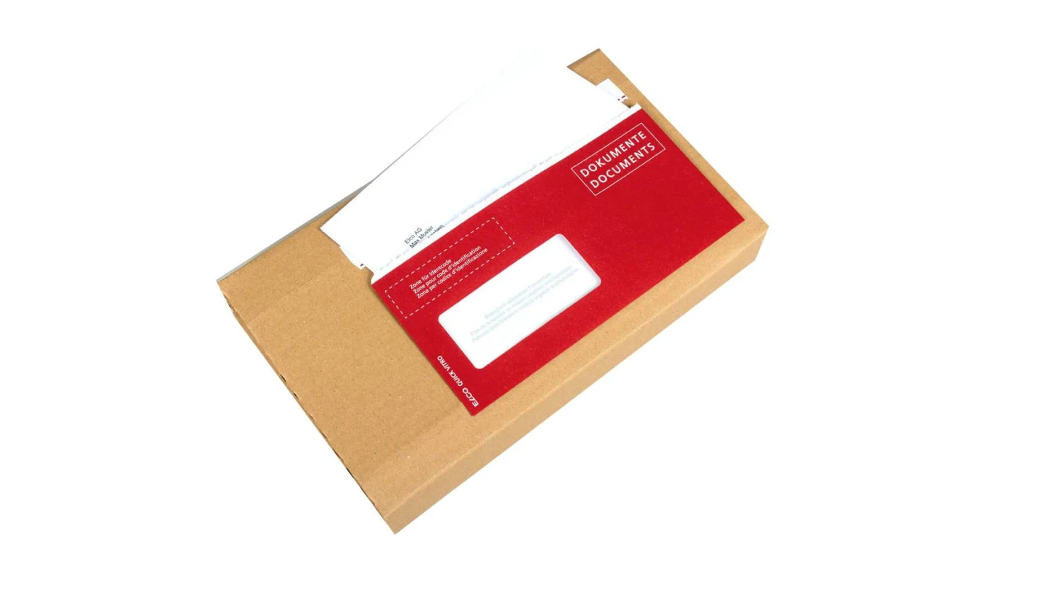 ELCO Quick Vitro Papier C5/6 "Documents", fenêtre à gauche