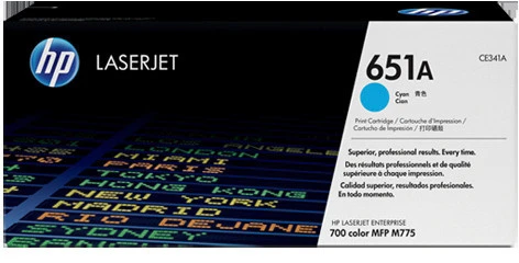 HP 651A Cartouche toner cyan