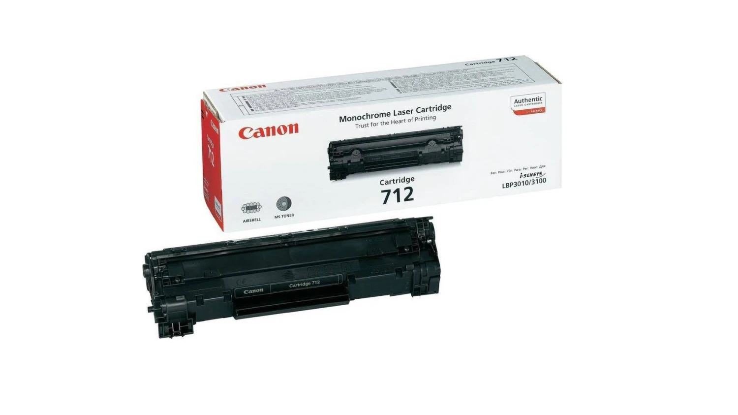 CANON 712 Cartouche toner noir