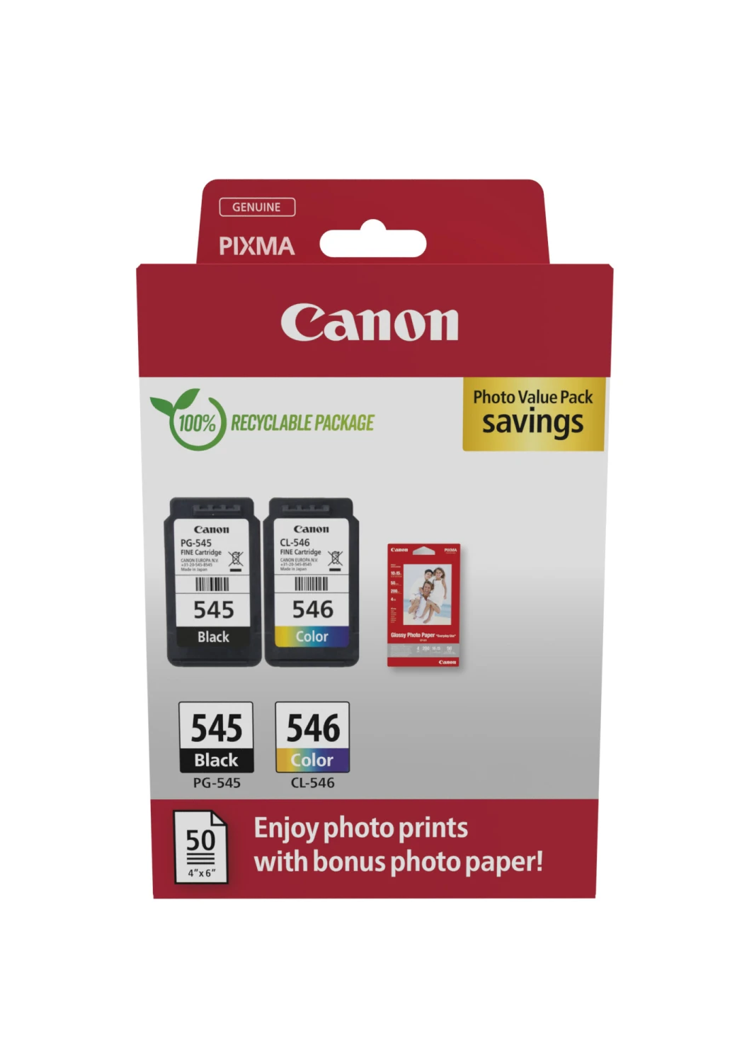 CANON Photo ValuePack schwarz/color