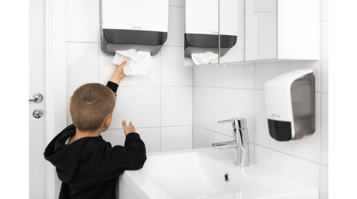 KATRIN Distributeur de serviettes en papier Inclusive M