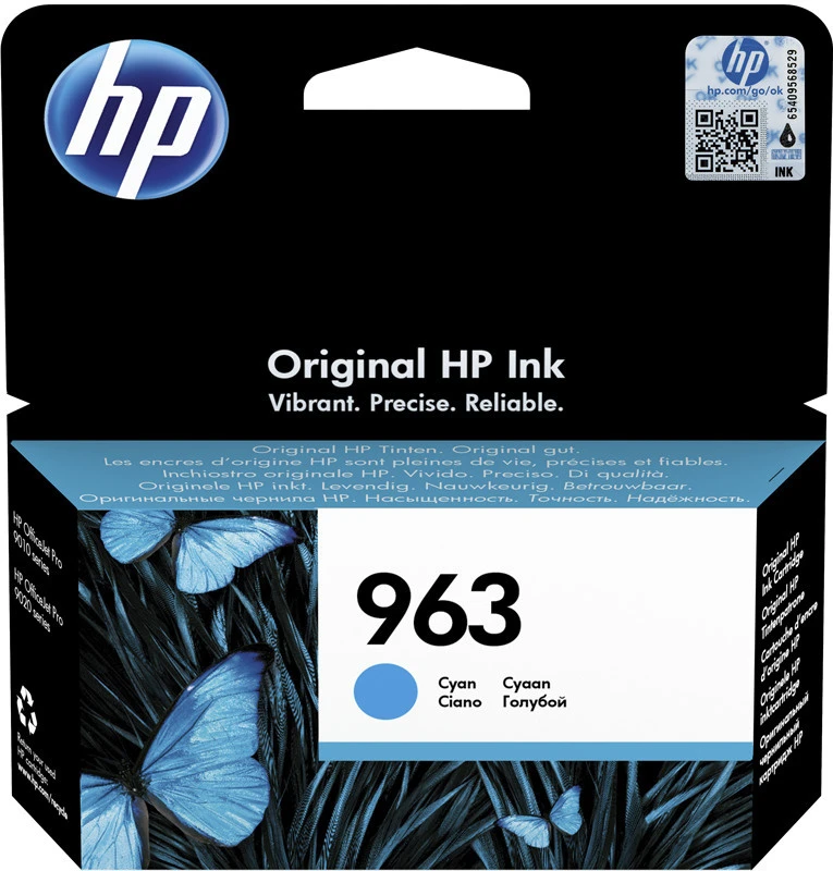 HP Tintenpatrone 963 cyan