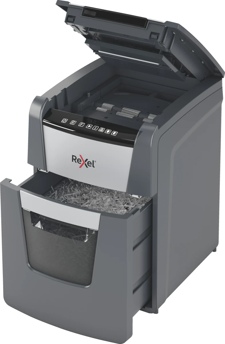 REXEL Aktenvernichter Optimum AF+ 90X, P-4, 20lt