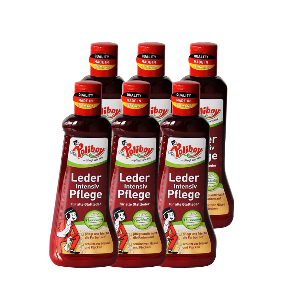 POLIBOY Soin intensif du cuir 6 x 200 ml