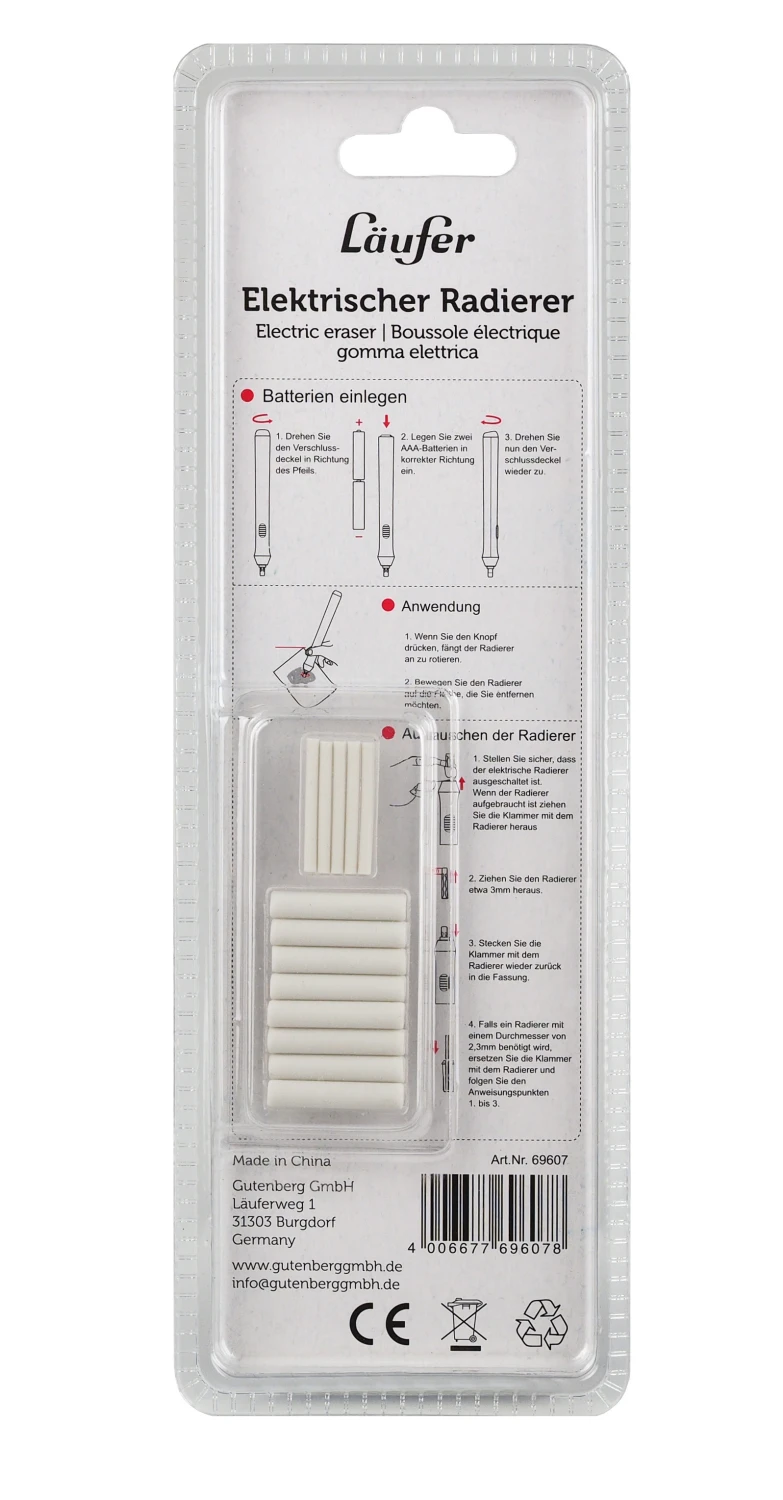 LÄUFER Gomme électrique