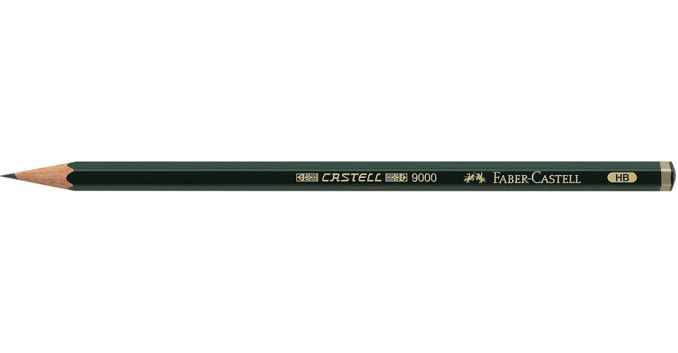 FABER-CASTELL Crayon CASTELL 9000 HB