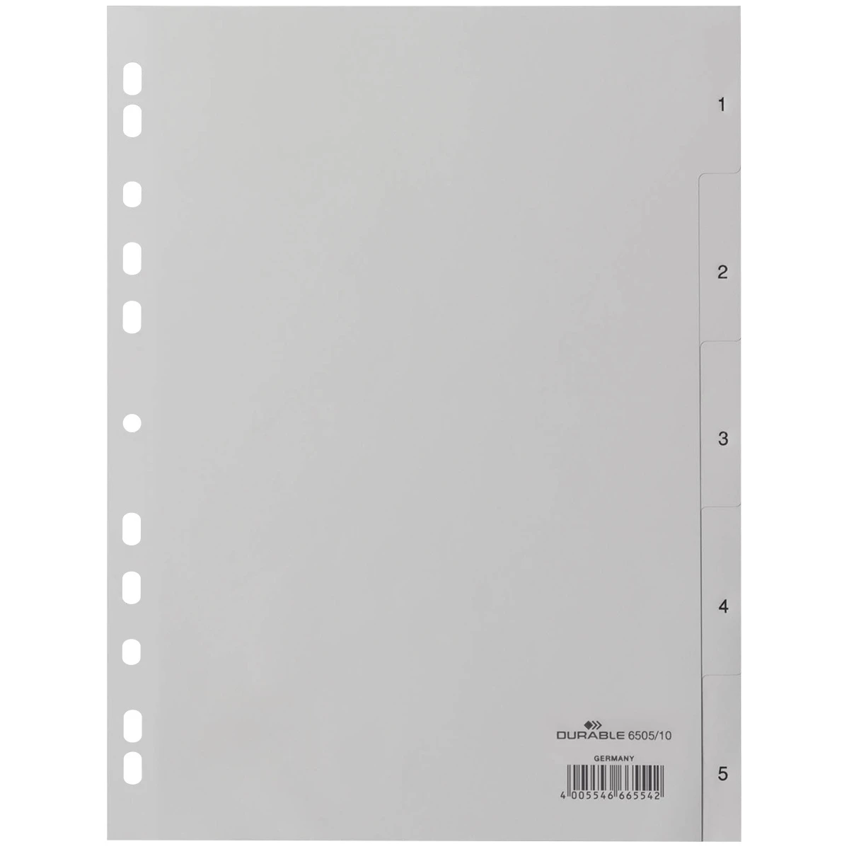 DURABLE Zahlenregister 1 - 5