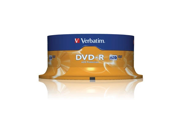 Verbatim 25 pcs. DVD-R AZO 16x Speed - 4.7GB