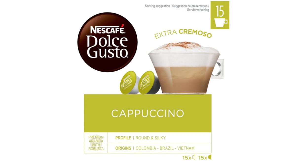 NESCAFÉ DOLCE GUSTO Kaffeekapseln Cappuccino 30 Stk.