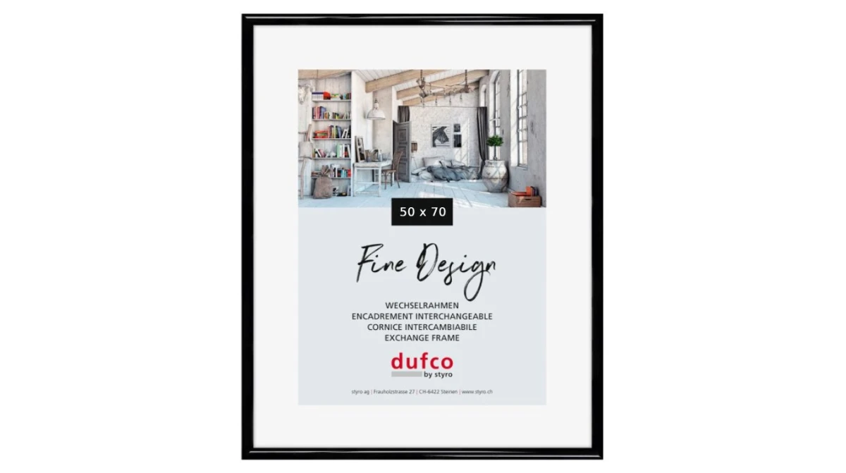 DUFCO Cadre photo PP "Fine Design" 50 x 70 cm
