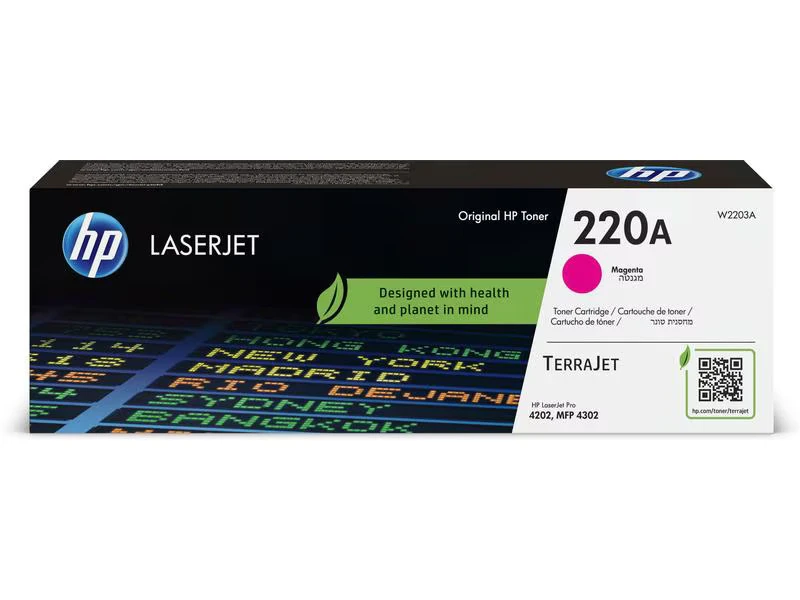 HP Cartouche toner 220A magenta