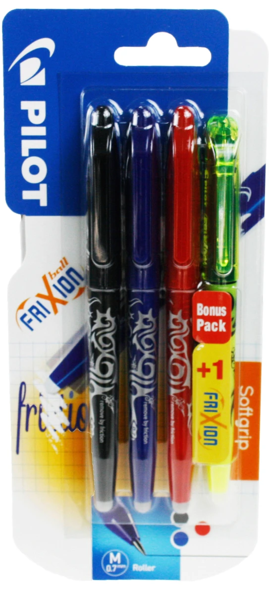 PILOT Stylo roller, 3 x Pilot FriXion Ball + 1 x Light gratuit