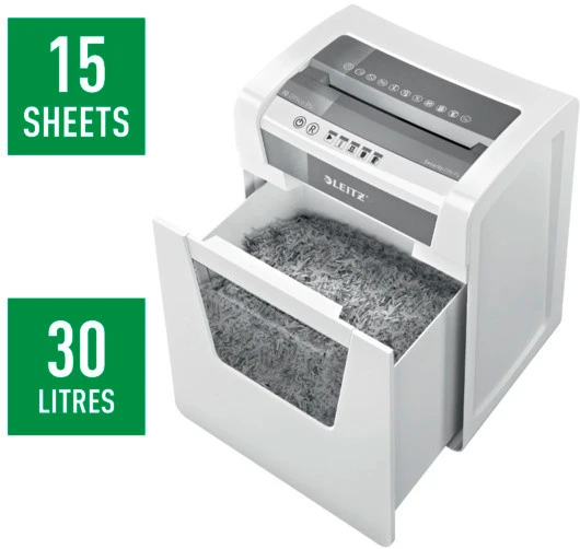 LEITZ Destructeur documents IQ Office, P-4, 23lt
