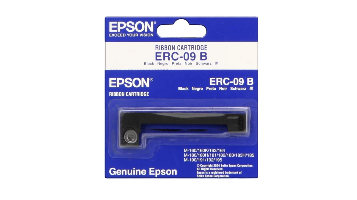 EPSON ERC09B Ruban d’impression noir
