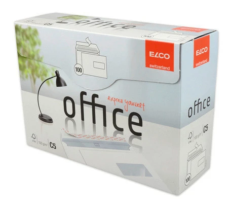 ELCO Enveloppes Office C5, fenêtre à droite