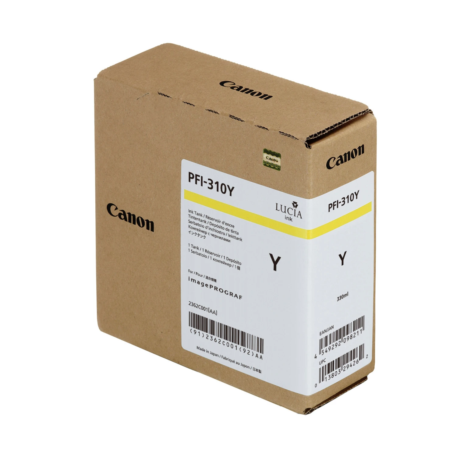 CANON PFI-310Y Cartouche d'encre jaune
