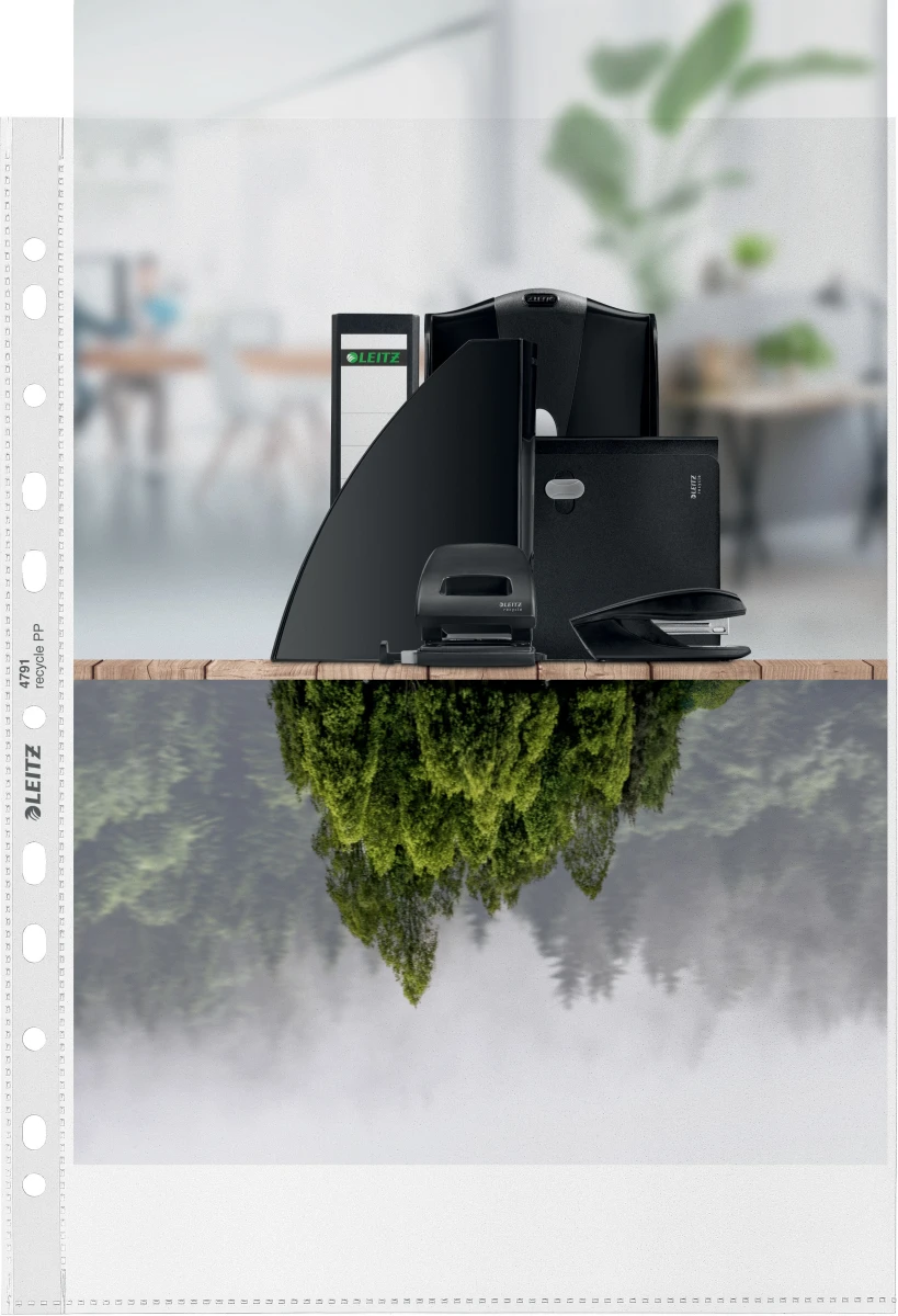 LEITZ Poches prospect. PP Recycle A4, 100 pcs.