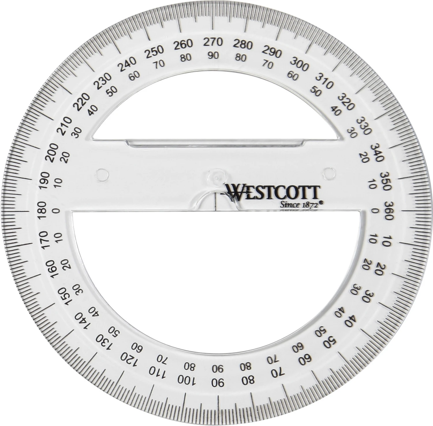 WESTCOTT Kreis-Winkelmesser 10cm