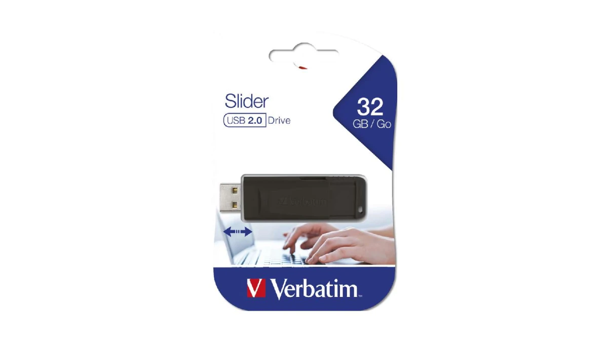 VERBATIM clé USB Slider 32GB