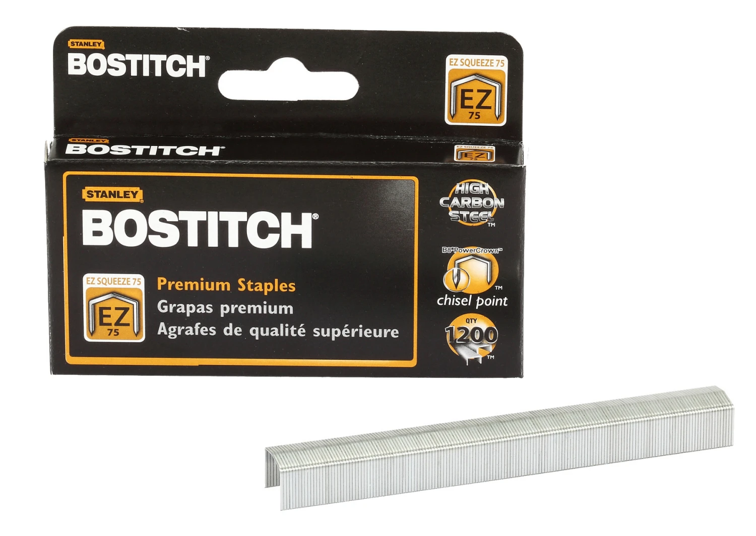 BOSTITCH Agrafes EZ Squeeze 75