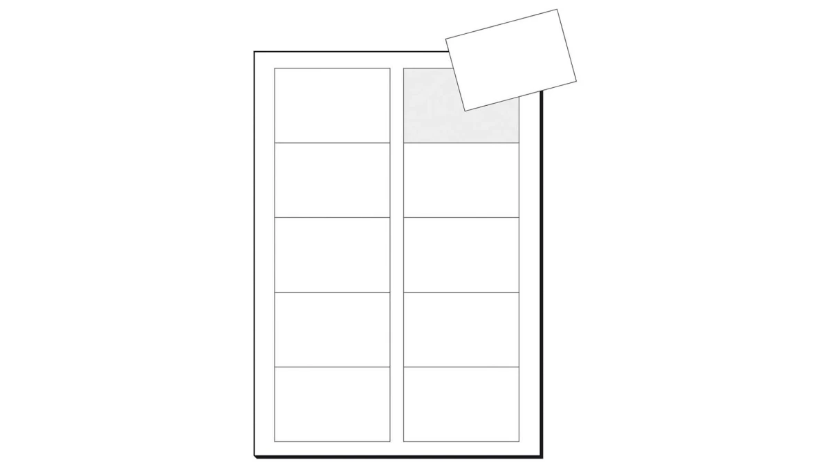 SIGEL LP795 Cartes de visite 85x55mm