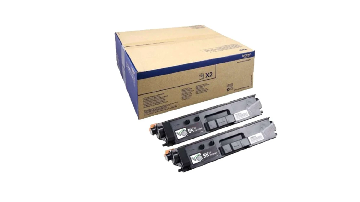 Toner Brother noir pack de 2 (TN-329BKTWIN)
