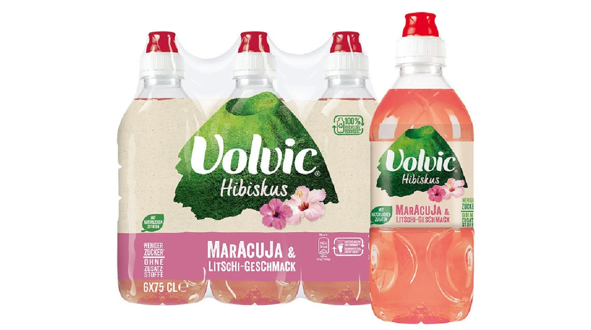 VOLVIC Thé Sportcap Hibiscus 6 x 7.5 dl