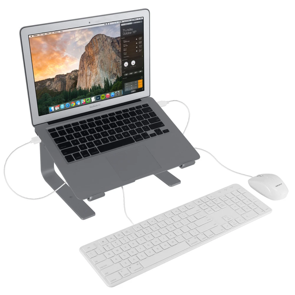 MACALLY Astand Aluminium Ständer MacBook