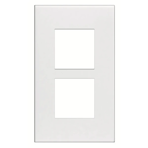 Legrand Arteor with Netatmo Rahmenplatte Basic 2x1