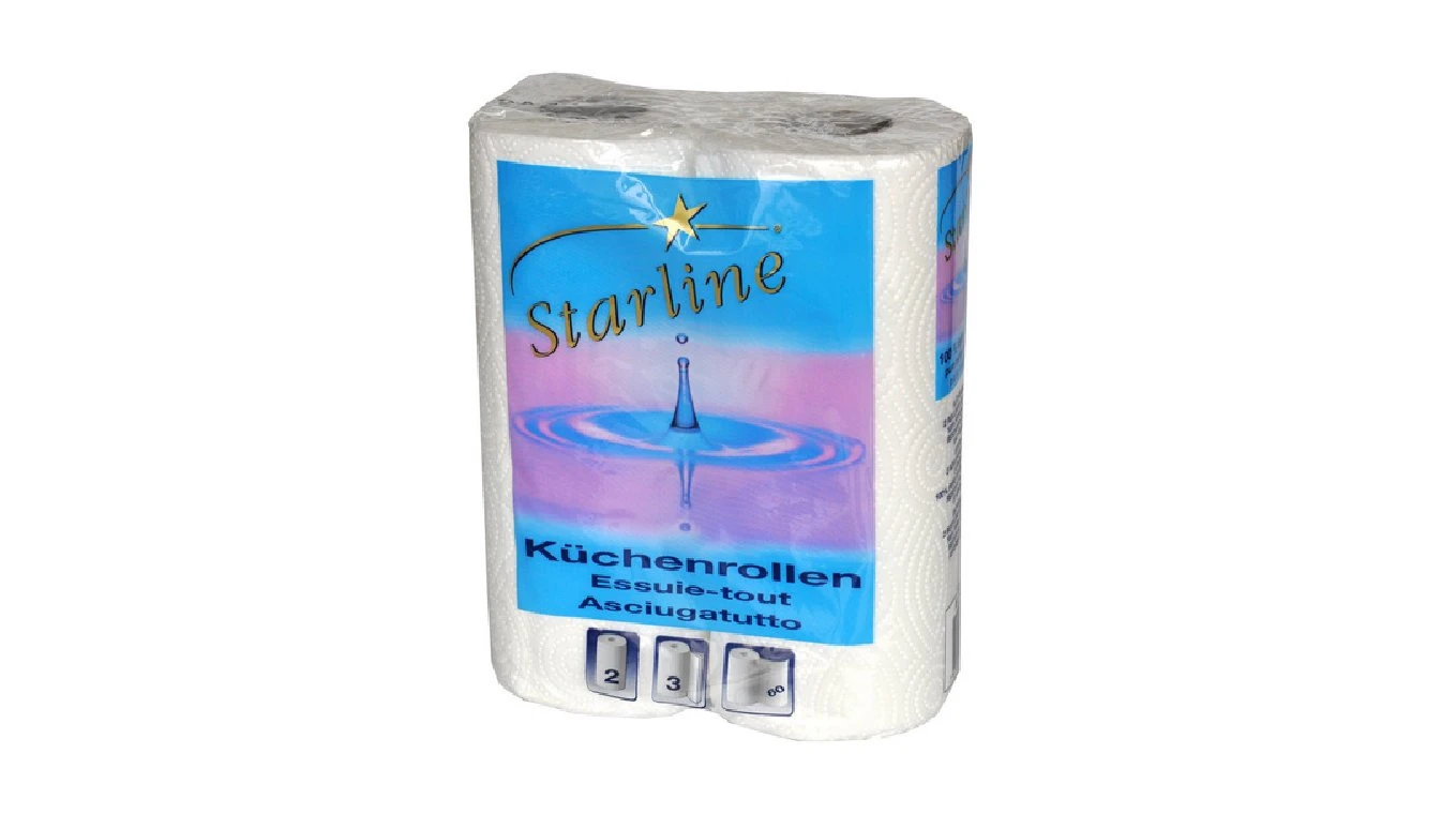 STARLINE Rouleaux de ménage 3 couches, 40 rouleaux