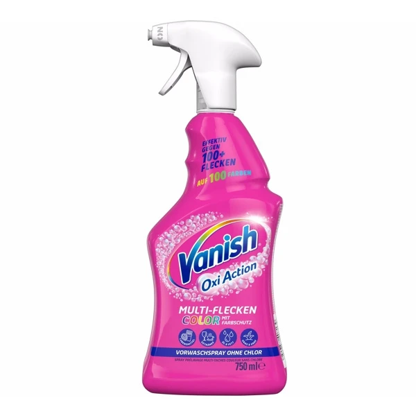 VANISH Spray de prélavage multi-taches color 2 x 750 ml