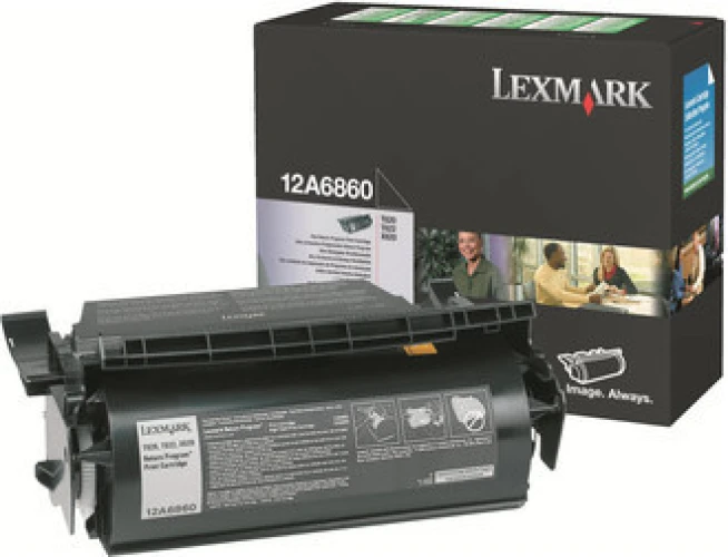 LEXMARK 12A6860 Toner schwarz