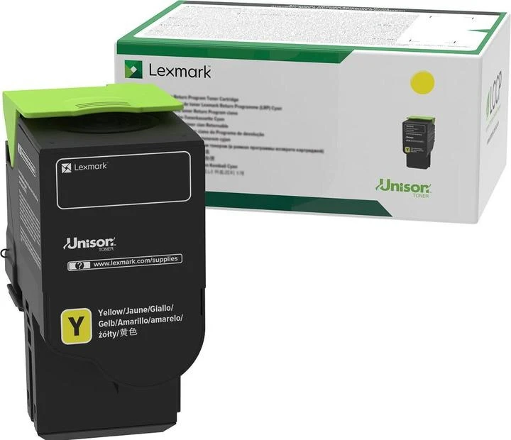 LEXMARK C232HY0 Yellow High Yield Return Program Toner C232HY0