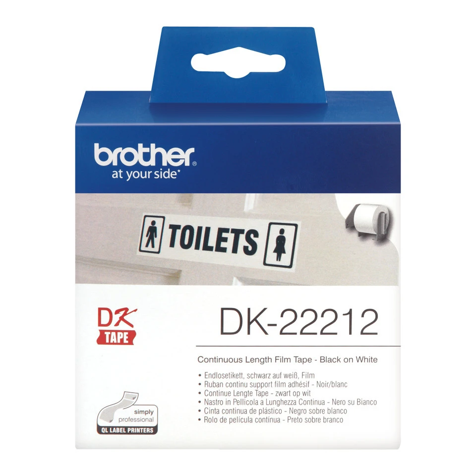 BROTHER PTOUCH DK-22212 Endlosetikettenrolle