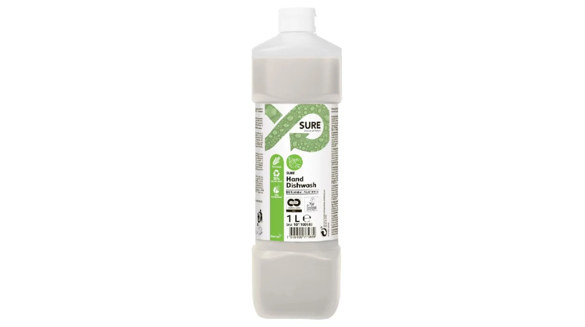 SURE Liquide vaisselle à la main Hand Dishwash 6 x 1 L