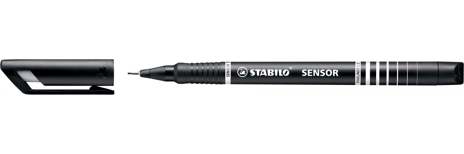 STABILO Feinschreiber sensor 0,3mm (F)