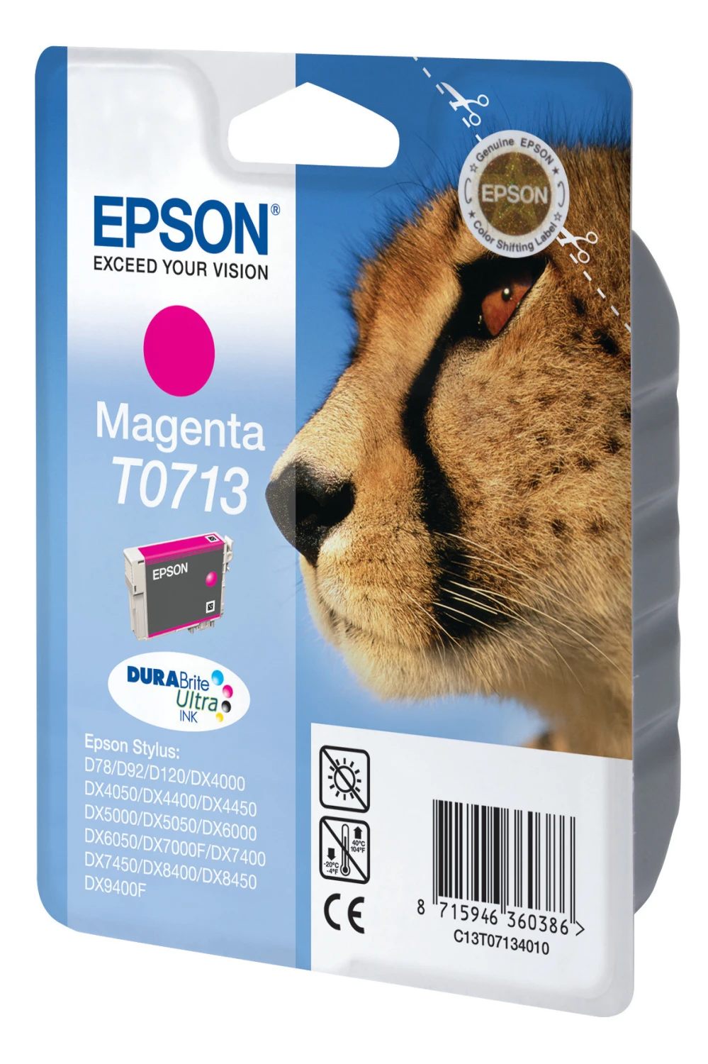 EPSON Tintenpatrone magenta T071340