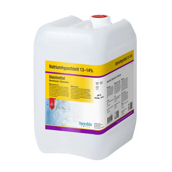 STEINFELS Agent de blanchiment Natriumhypochlorit 13 - 14% 10 kg