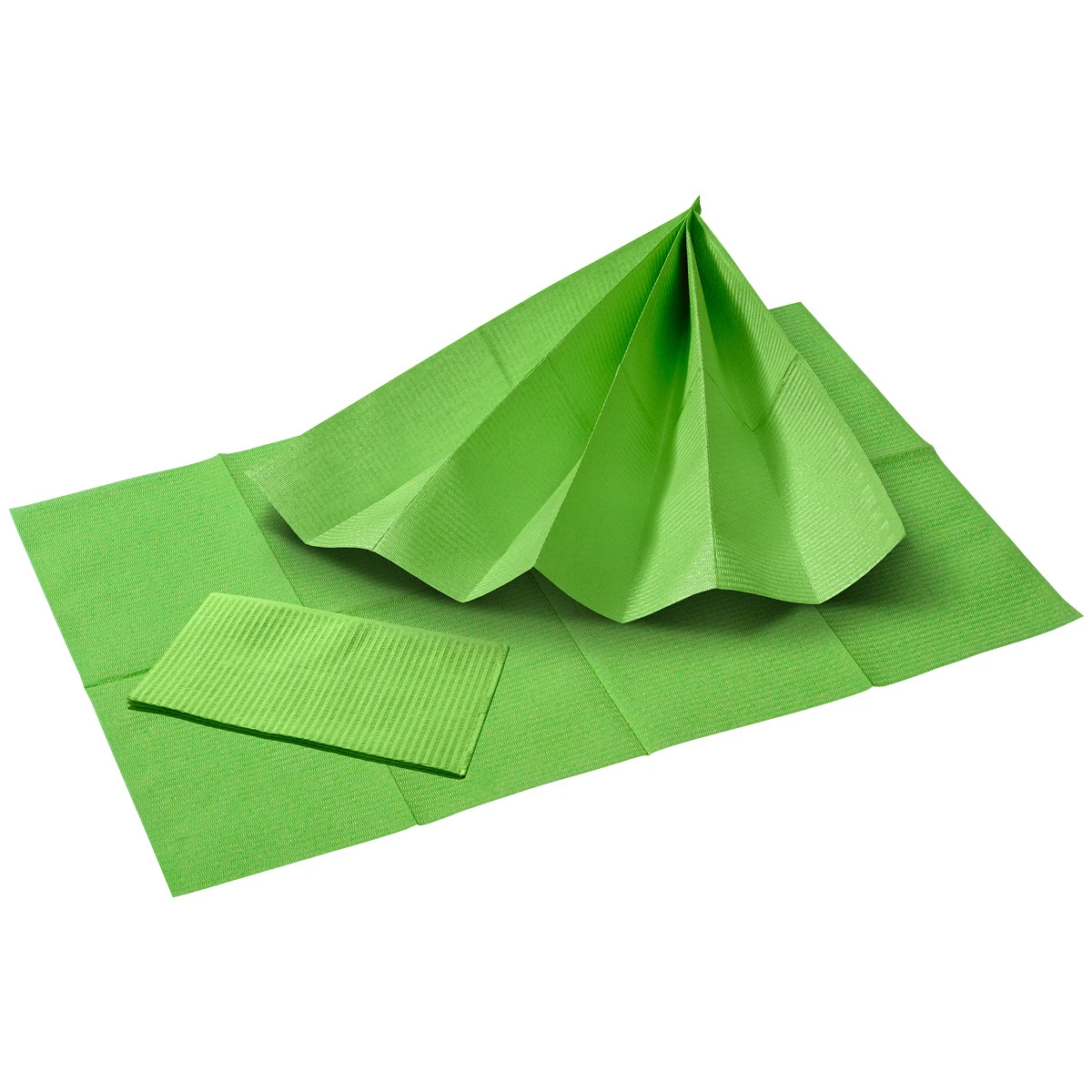 Serviettes pour patients 33 x 45 cm, fresh green, paquet de 50 pièces
