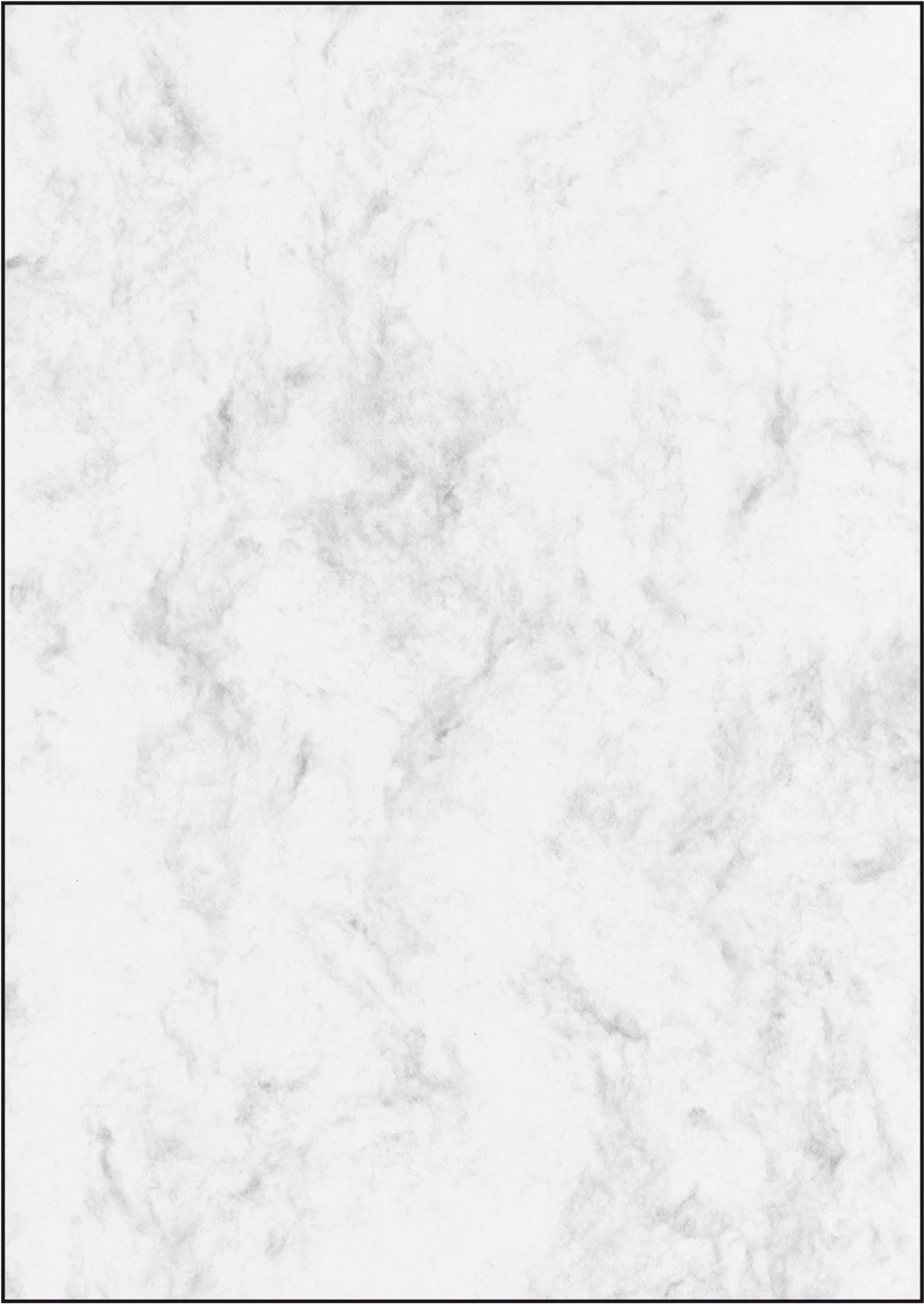 Marmor-Papier SIGEL, grau, Motiv beidseitig, A4, 200g/m2