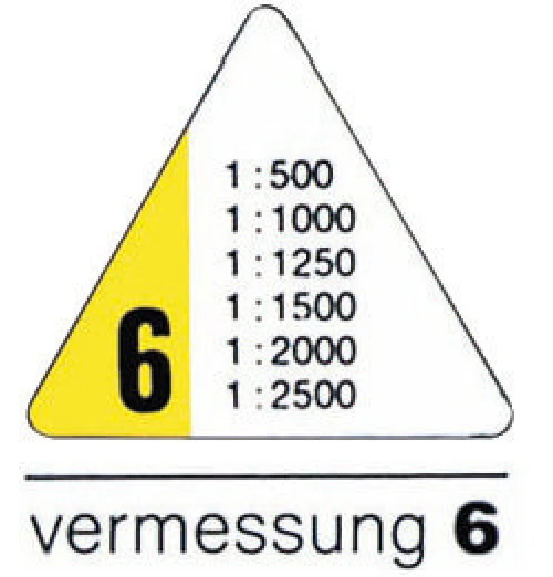 RUMOLD Dreikant-Massstab 150 - 30 cm - Vermessung 6