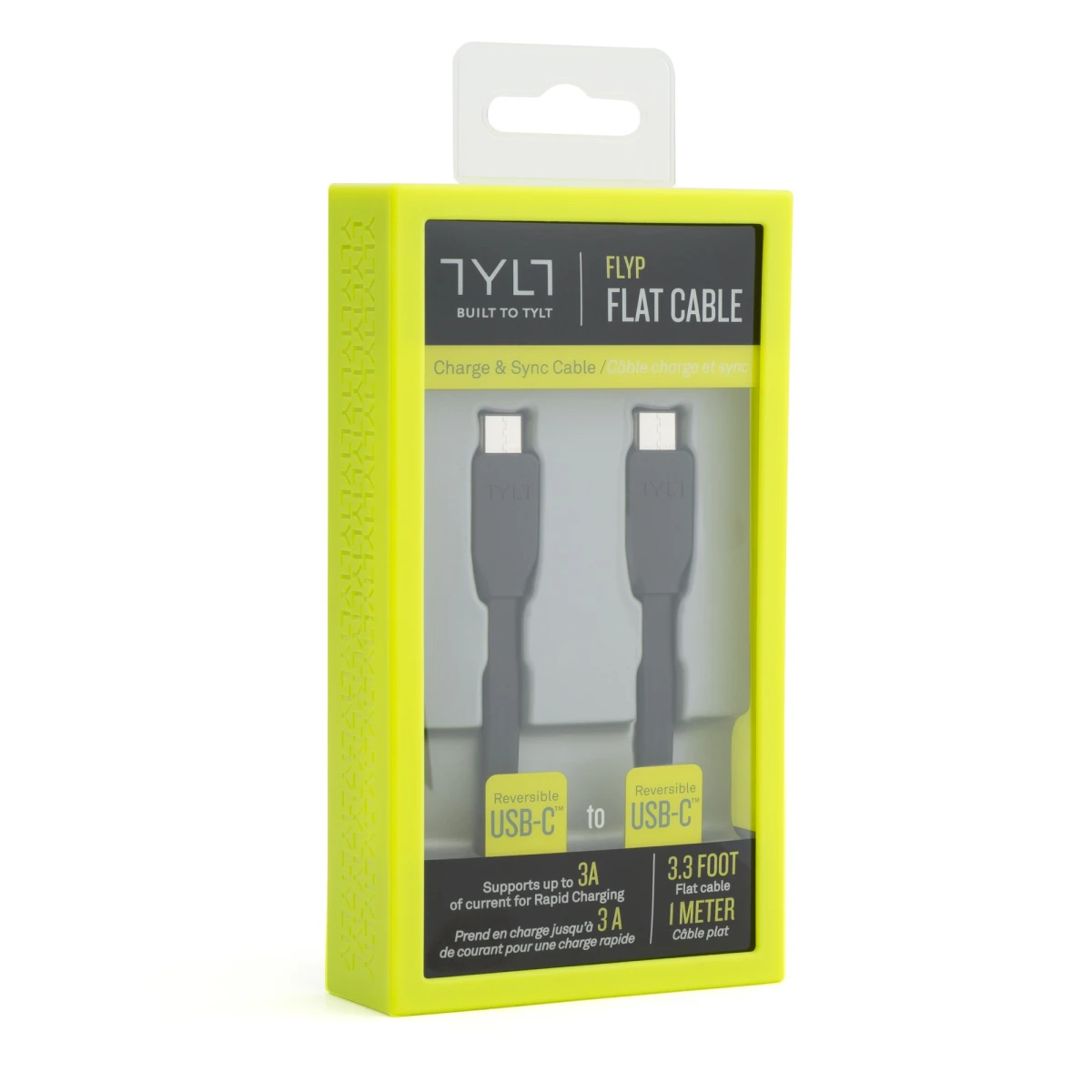 Tylt SYNCABLE Câble USB-C vers USB-C 1m
