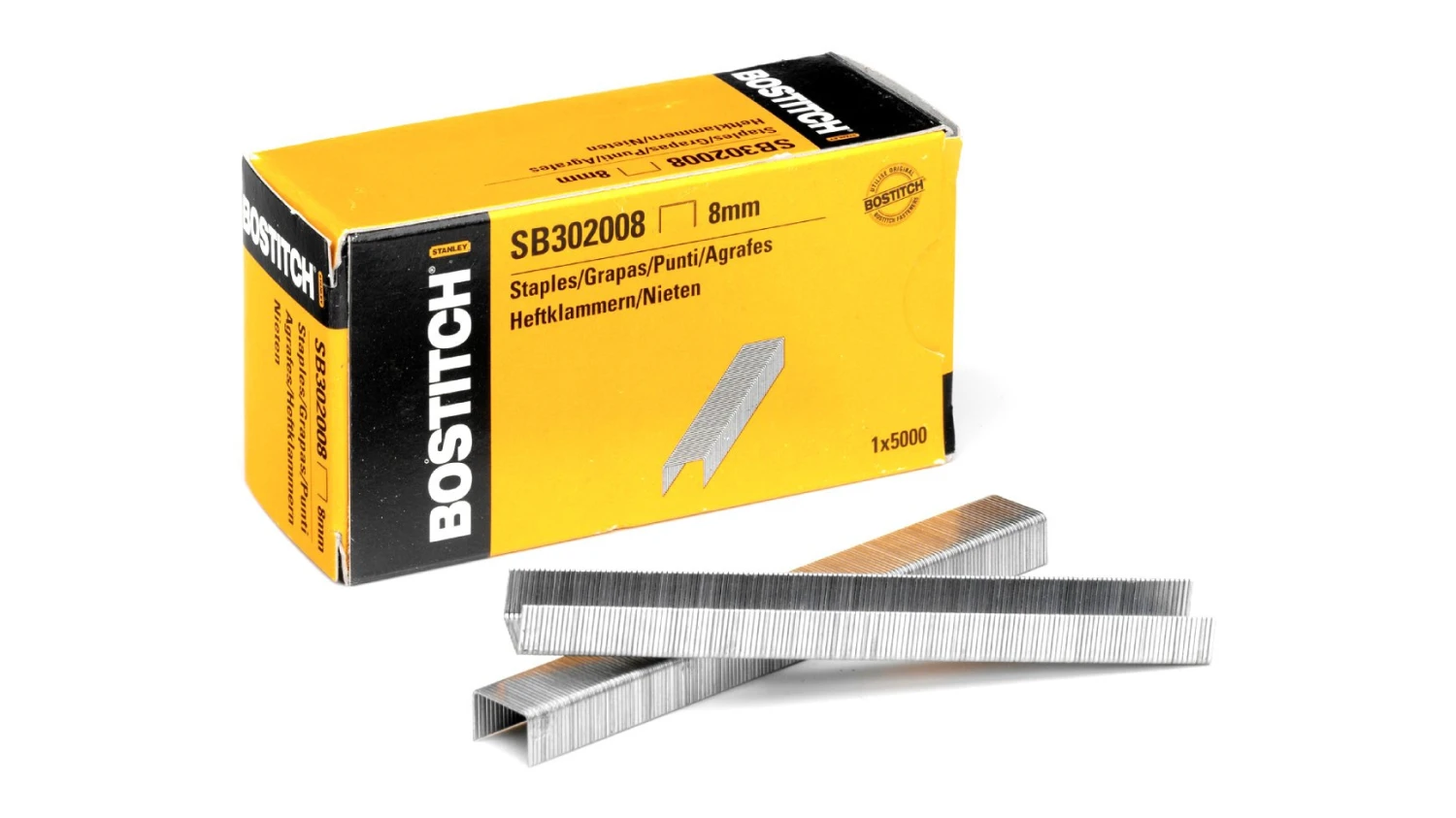 BOSTITCH Agrafes 8mm - SB302008