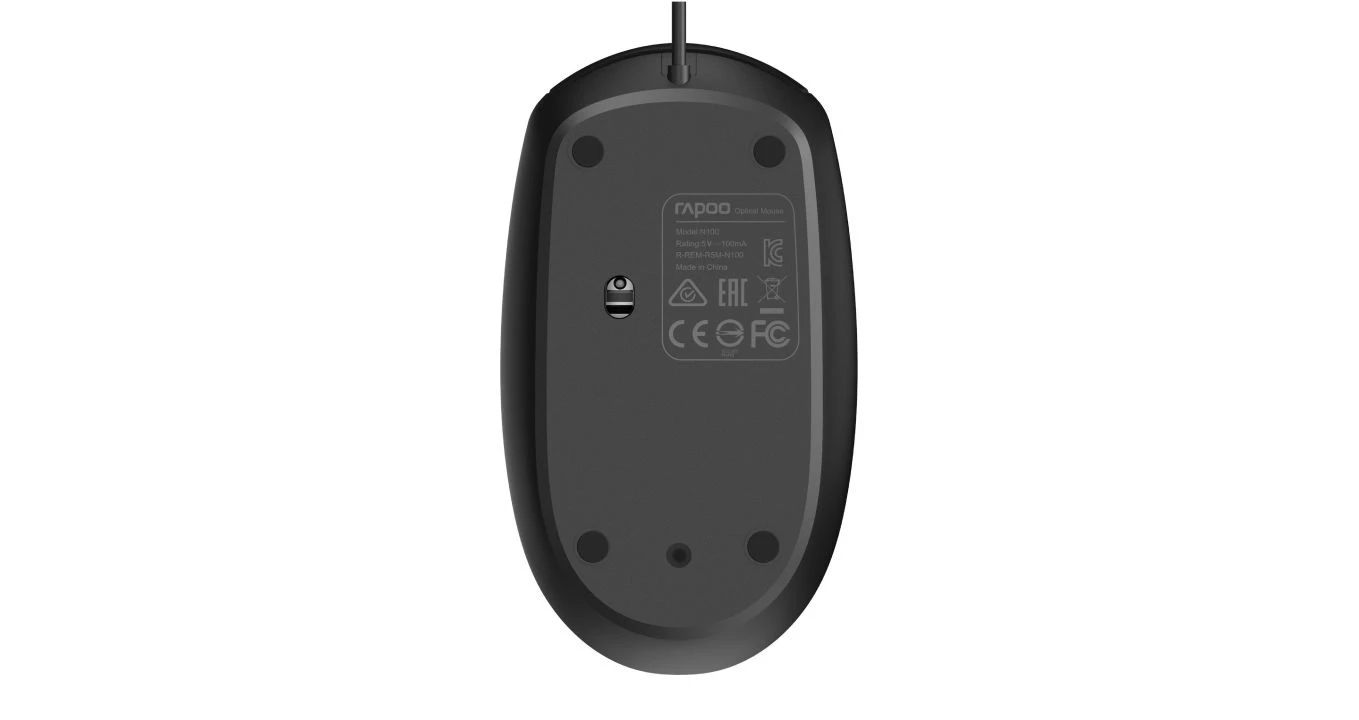 RAPOO N100 Optical Mouse