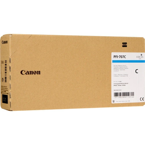 CANON Tintenpatrone cyan PFI-707C