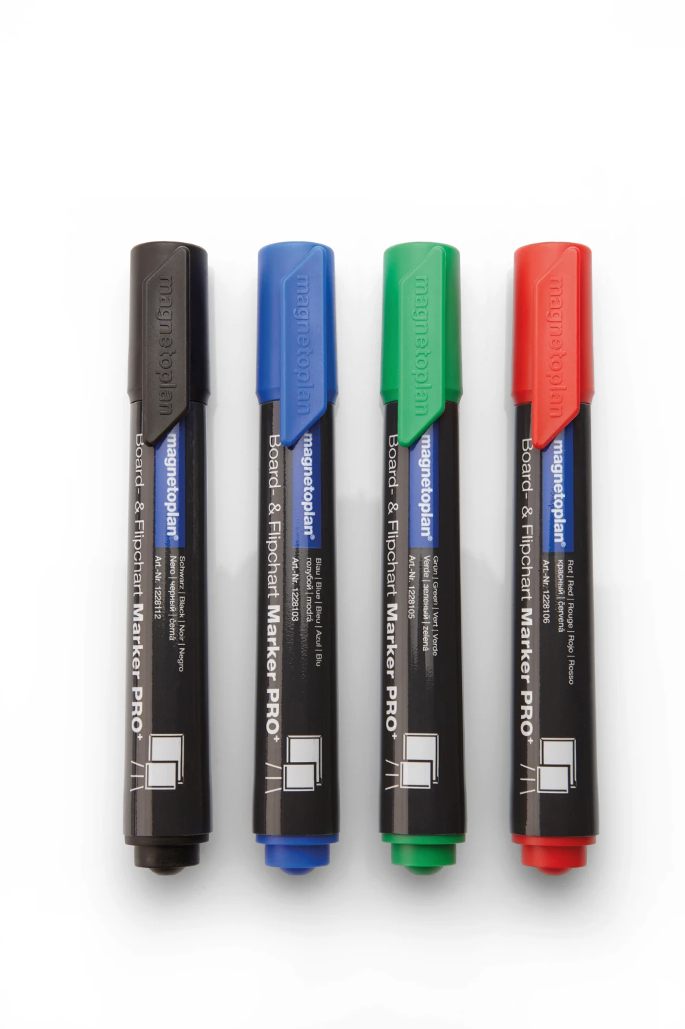 MAGNETOPLAN Marqueur combiné Pro+ pack de 4