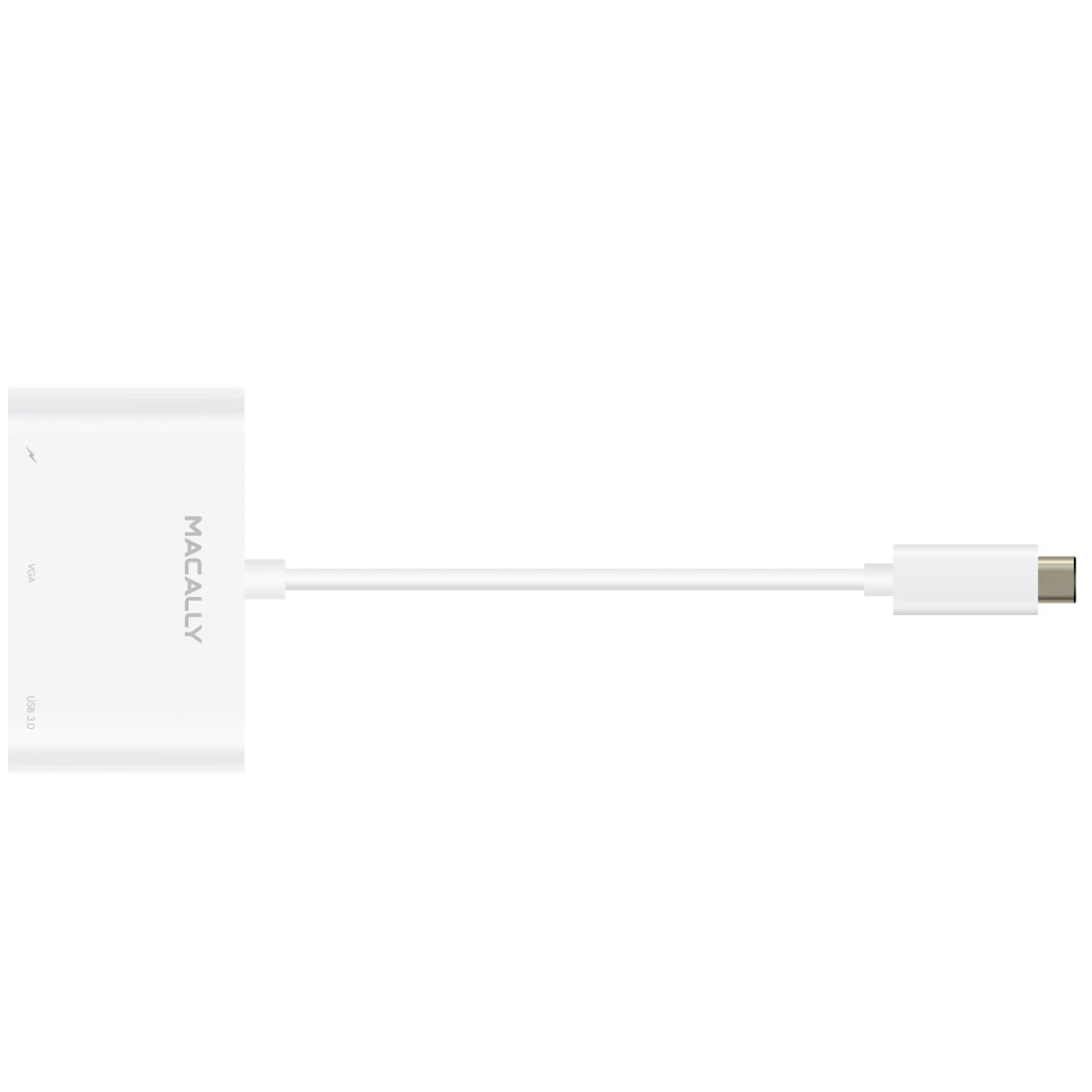 MACALLY UCVGA USB-C 3 in 1 Multiport Adapter