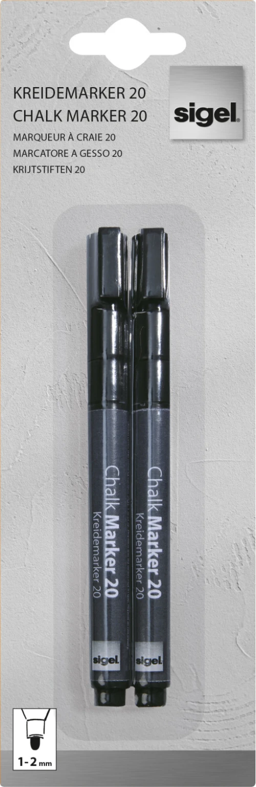 SIGEL Craie 1-2 mm - 2 pcs.