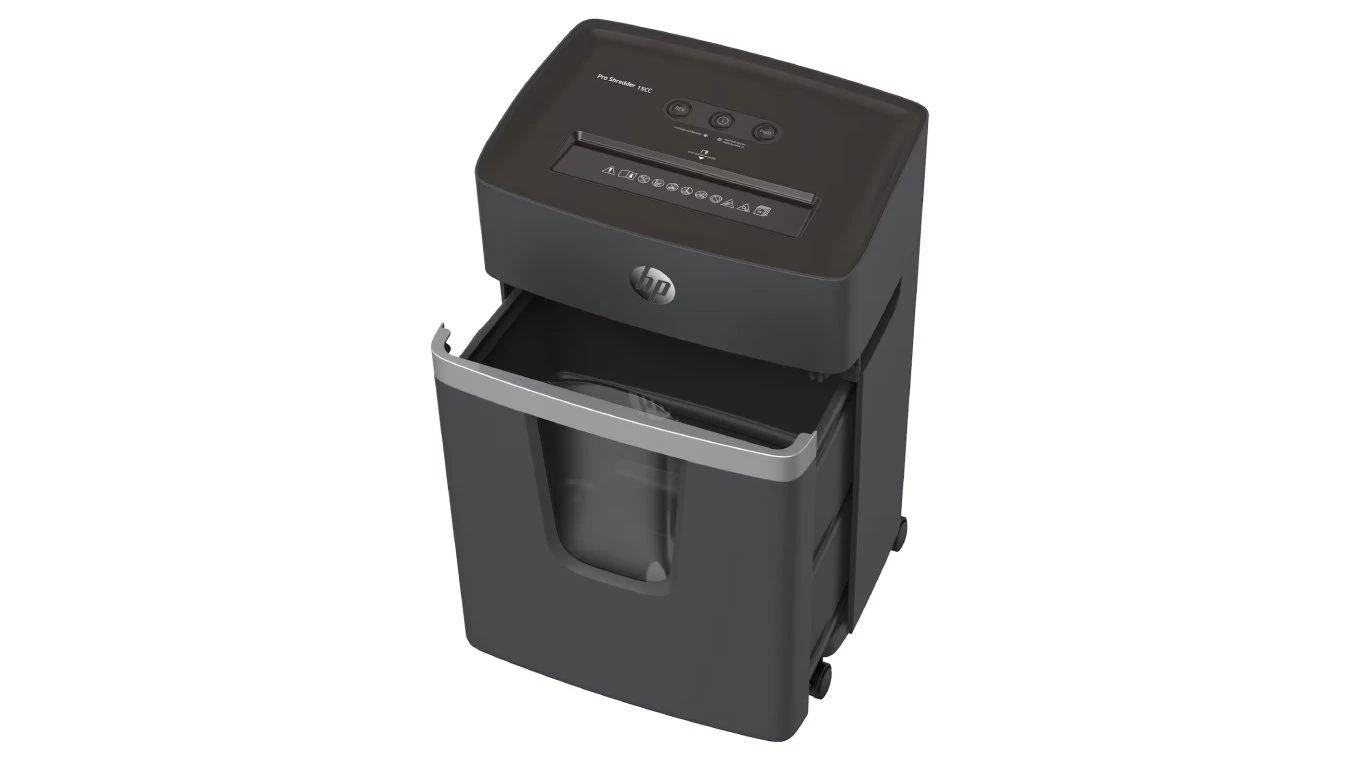 HP Pro Shredder 15 CC Aktenvernichter mit Partikelschnitt