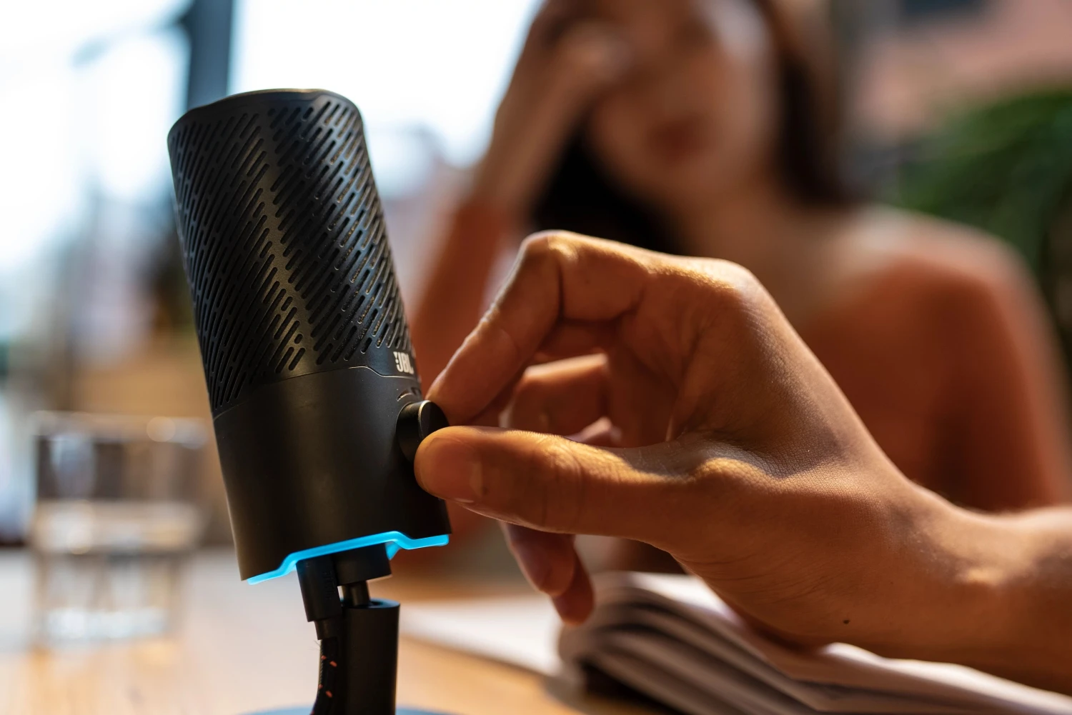 JBL QUANTUM Stream Microphone USB